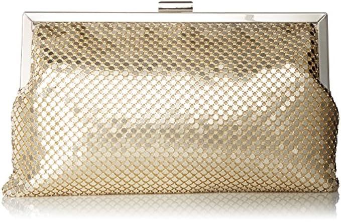 Jessica McClintock Dakota Mesh Framed Pouch Evening Clutch | Amazon (US)