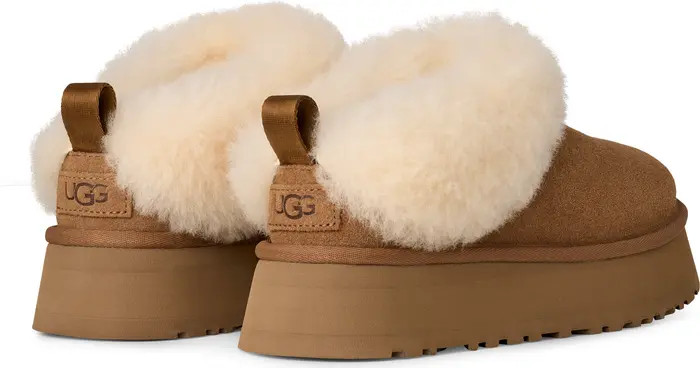 Tazzelle Genuine Shearling Collar Slipper (Women) | Nordstrom