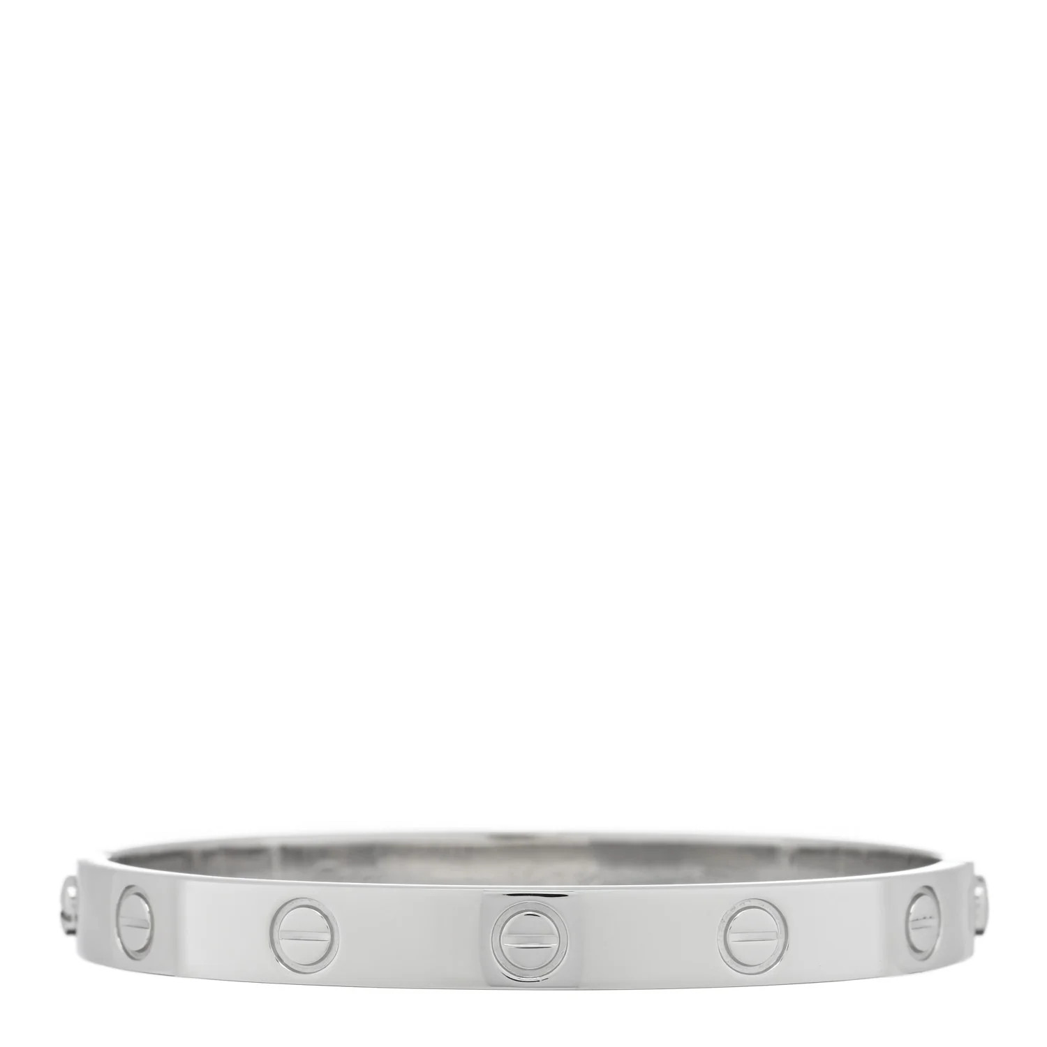 Platinum LOVE Bracelet 16 | FASHIONPHILE (US)