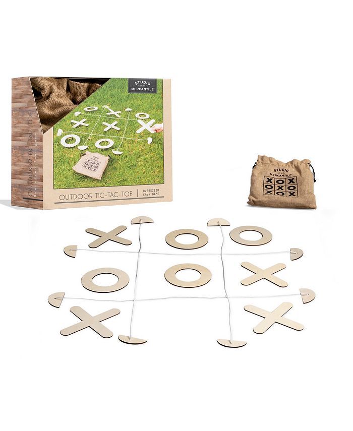 Studio Mercantile Oversized Tic Tac Toe Game & Reviews - Home - Macy's | Macys (US)