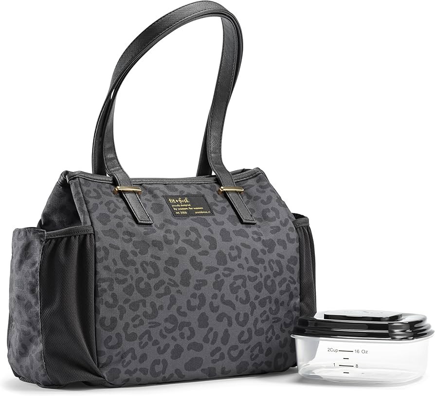 Fit & Fresh Lunch Bag For Women, Insulated Womens Lunch Bag For Work, Stain-Resistant, Lightweigh... | Amazon (US)