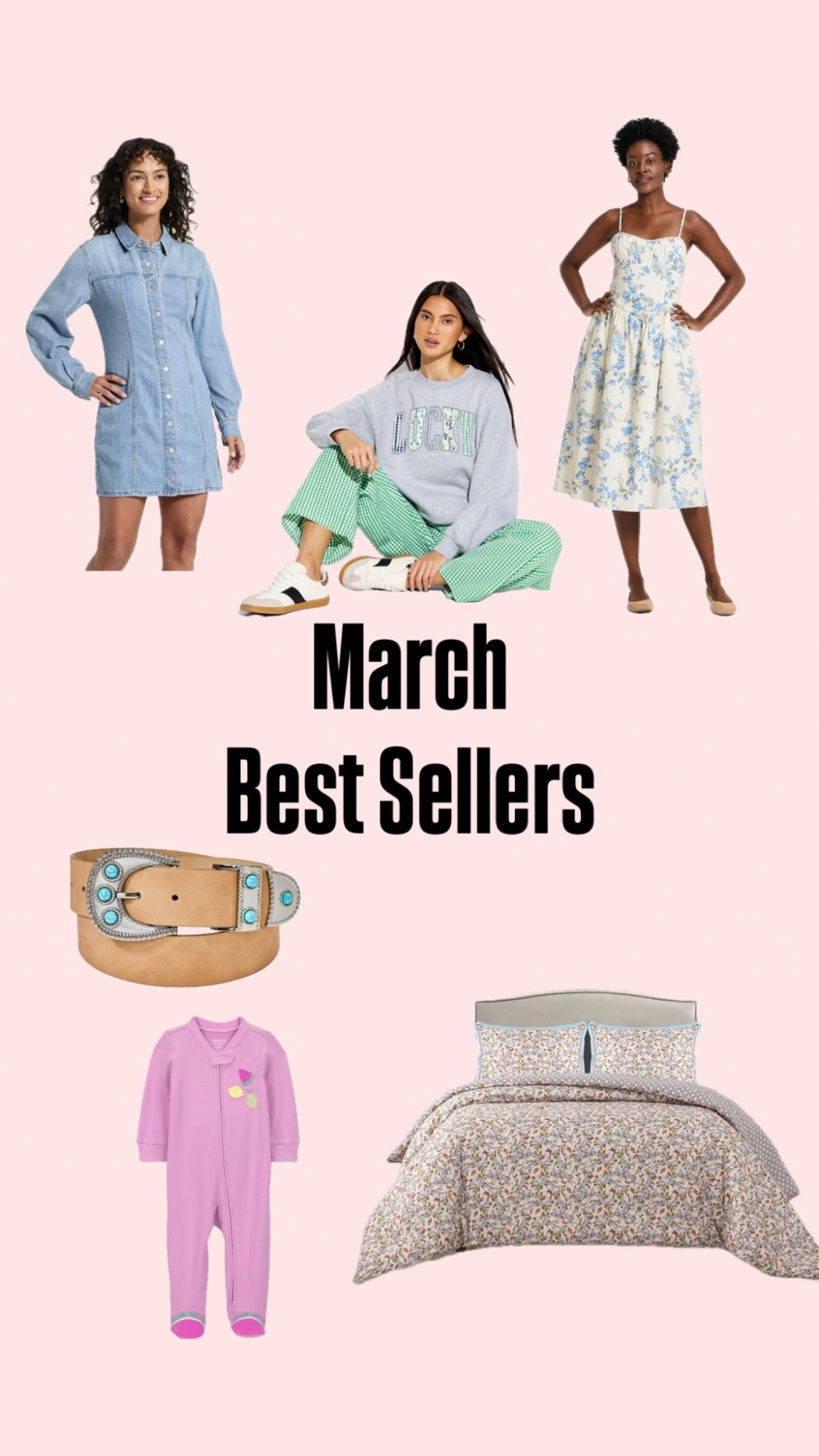My March Best Sellers!