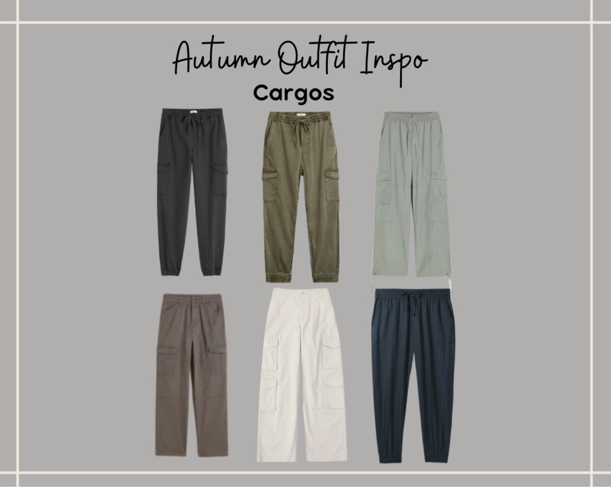 Autumn Outfit Inspo - Cargos 

#cargos #cargopants #trousers #fashionfinds #clothing #h&m #hush #finds #pants #clothingfinds 

#LTKU #LTKstyletip #LTKfindsunder100