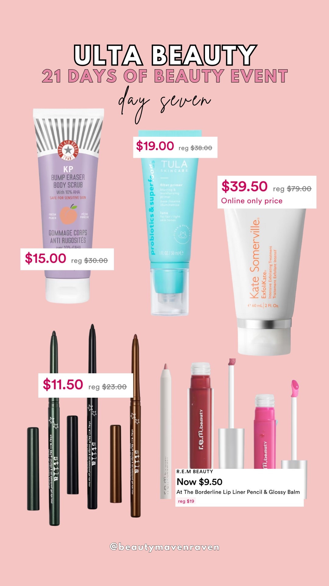 ULTA 21 days of beauty sale event 

#LTKSpringSale #LTKSaleAlert