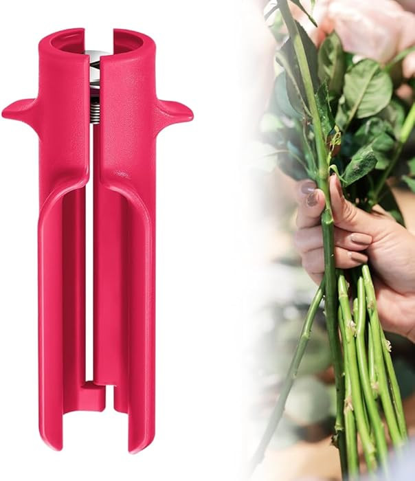 Rose Thorn Stripper Tool, Thorn Remover for Roses, Rose Stripper & Cleaner Cutter, Flower Thorn R... | Amazon (US)