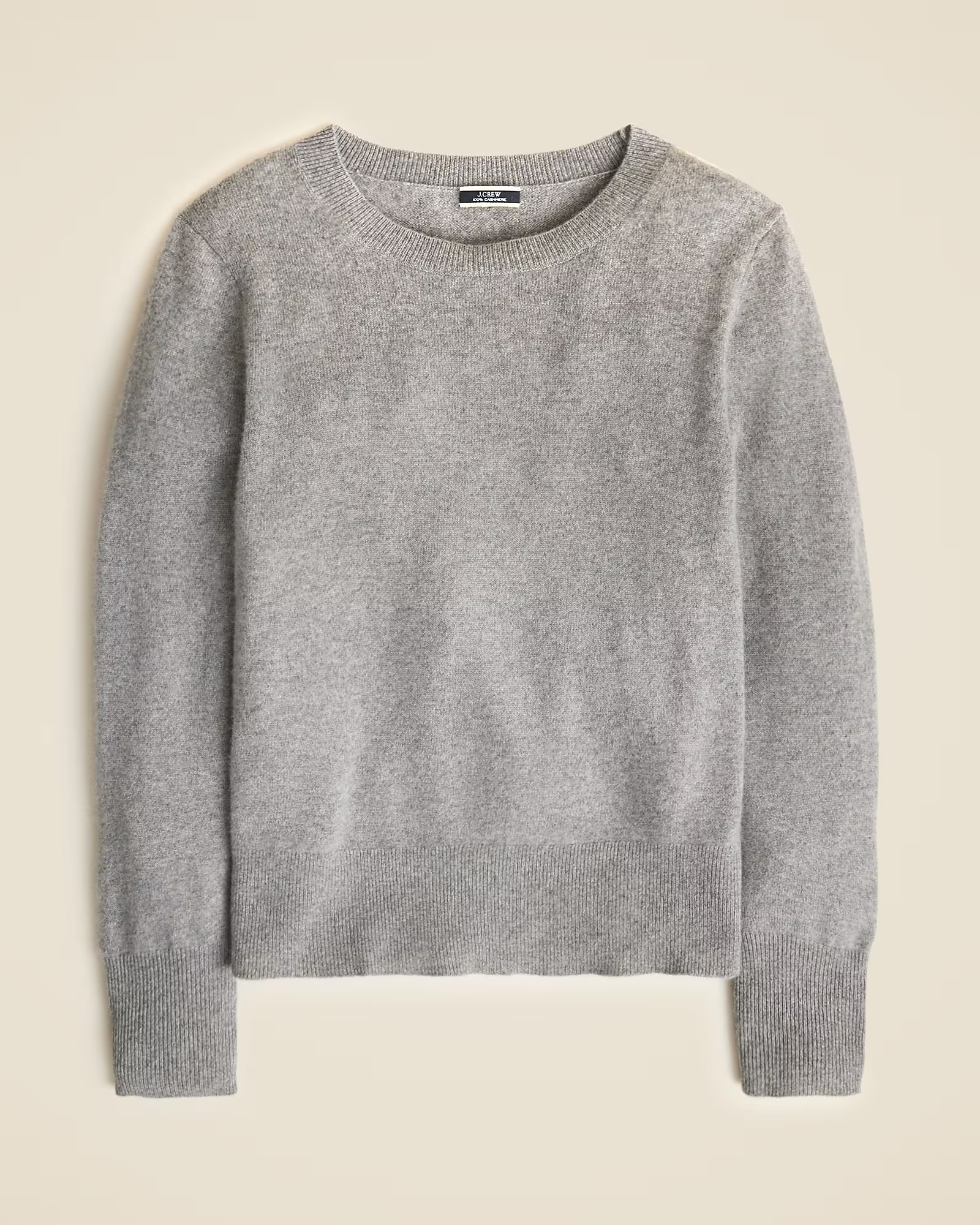 Cashmere classic-fit crewneck sweater | J. Crew US