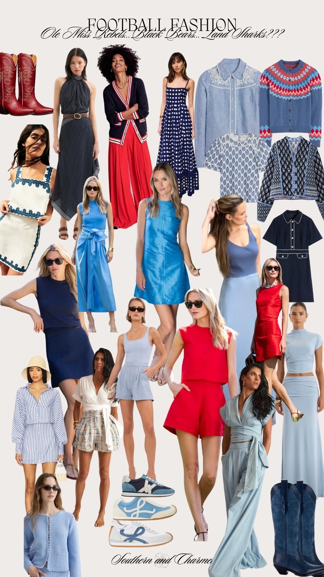 Ole Miss football outfits!