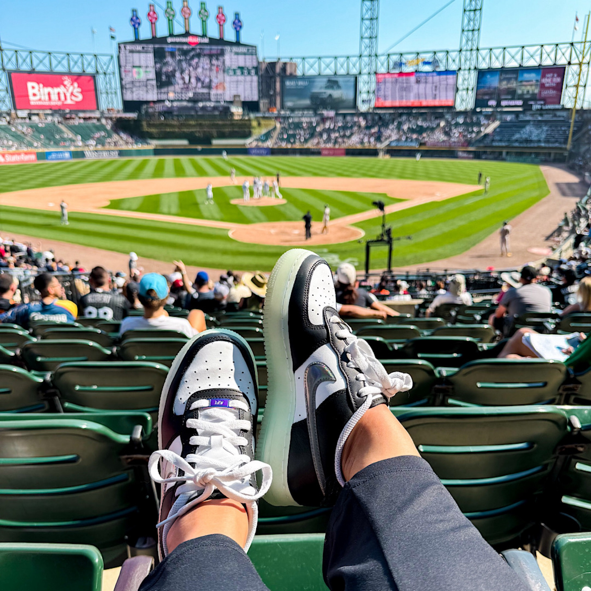 LOVE these sneakers and I always get so many compliments. Pro tip: buy your shoes in the youth section if you can! #nike #sneakers