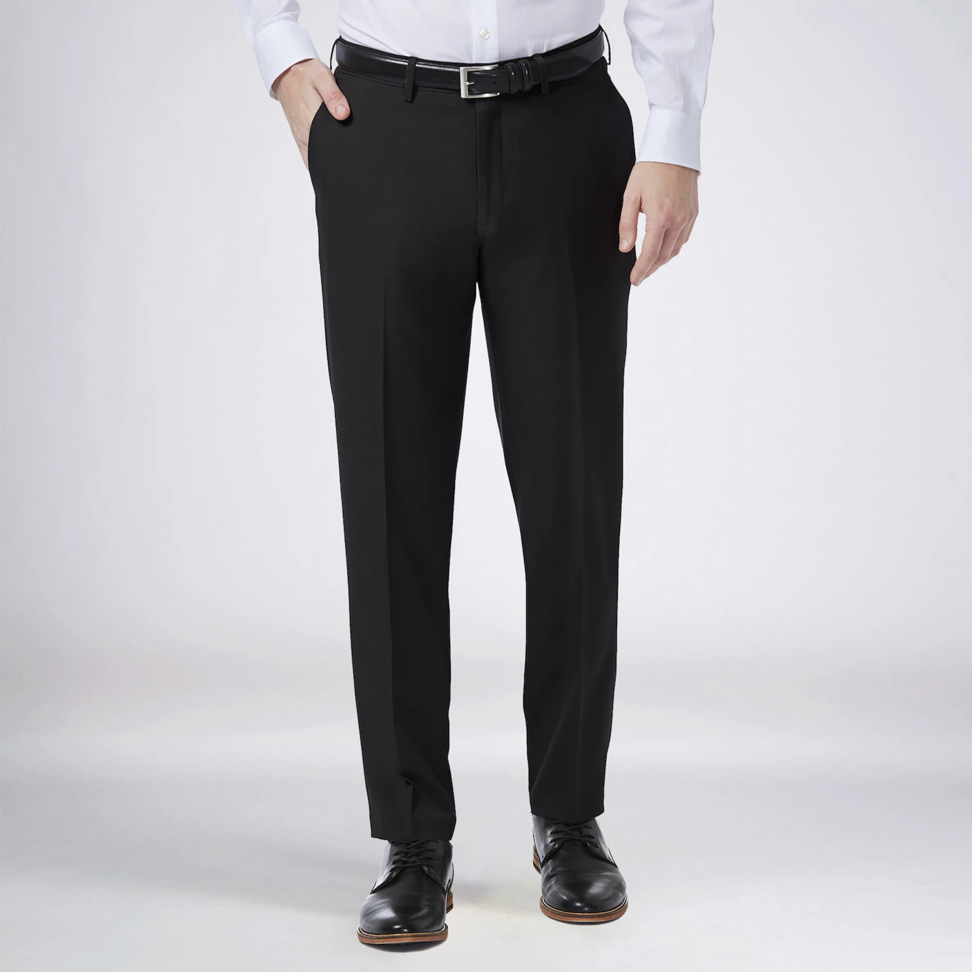 Men’s Haggar® Premium Comfort Flex-Waist Slim-Fit Stretch Flat-Front Dress Pants | Kohl's