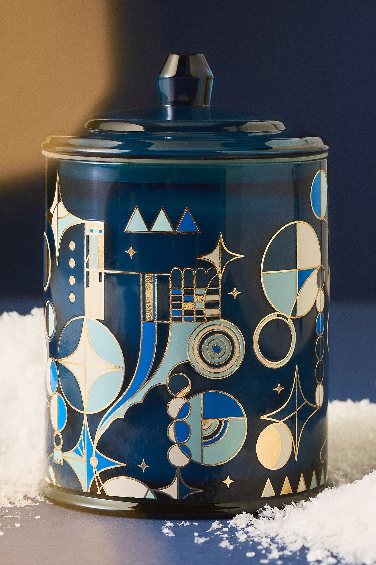 Glasshouse Gourmand Festival of Lights Boxed Glass Candle | Anthropologie (US)