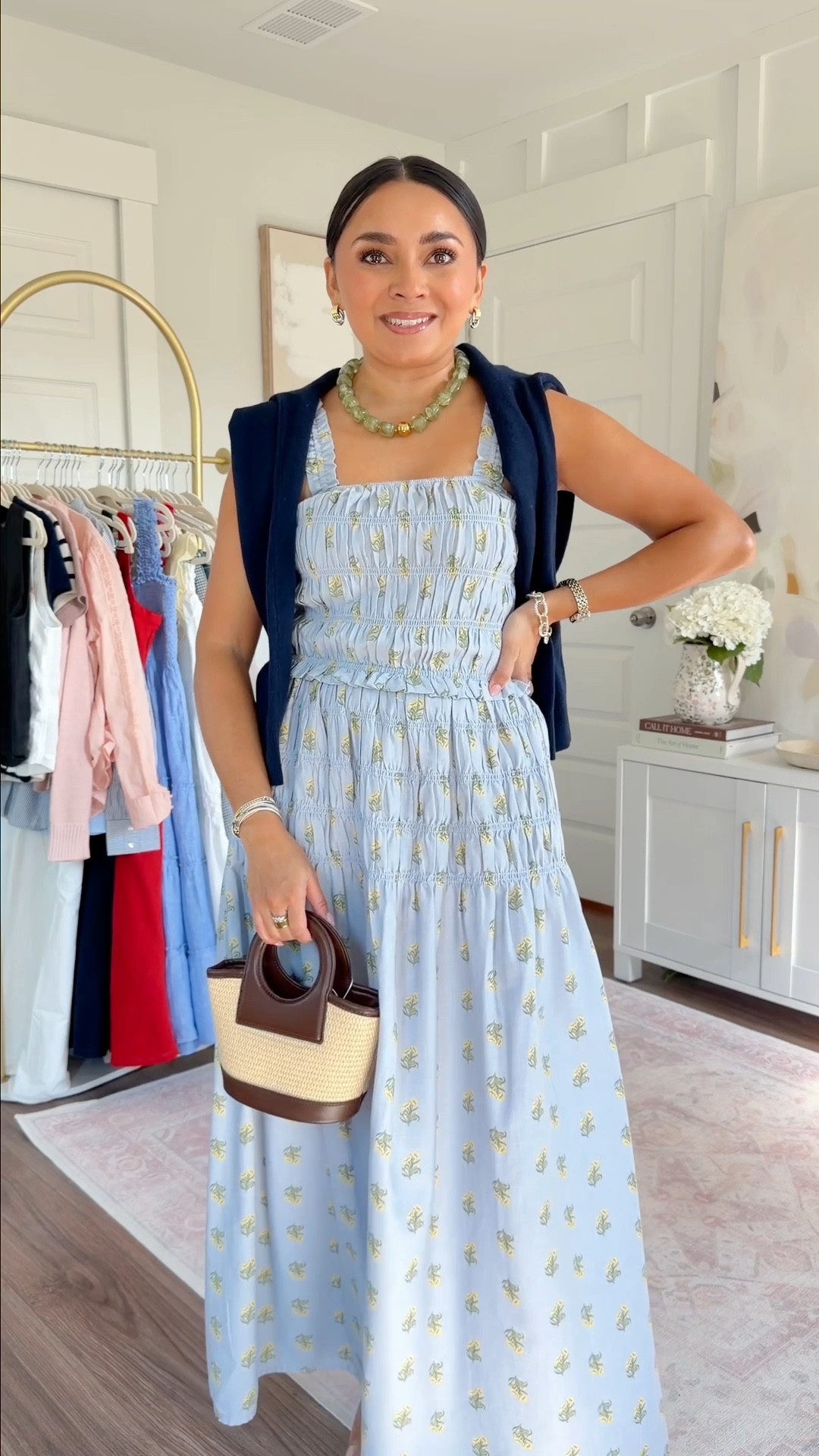 Target Dress - New Arrivals! 

For reference: I’m 5’0, petite, 32b bra size, and 2/26 in bottoms, pear shaped. *Everything I share is unaltered! TTS means true to size. Between size 5-6.5 in shoes Blue smocked dress size xxs regular TTS
Clear heels size 5 TTS


#LTKootd #LTKPetite #LTKgrwm