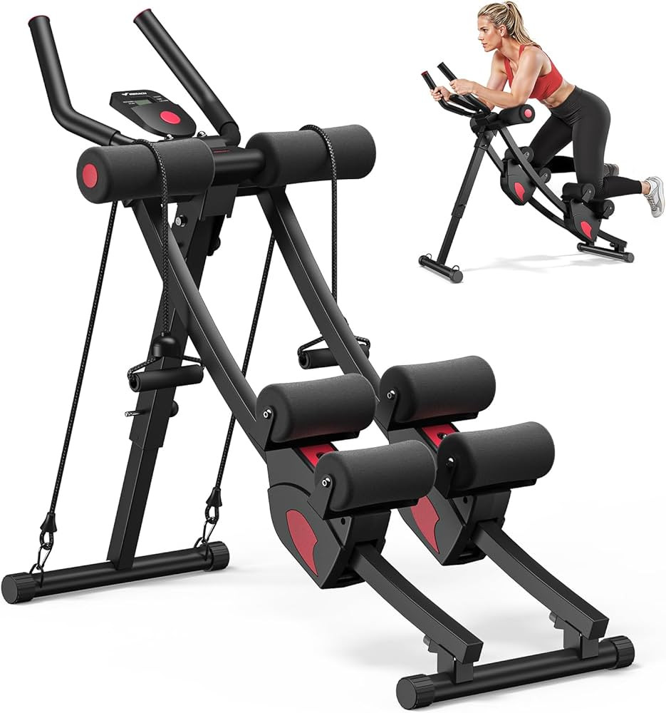 MERACH Ab Machine, Adjustable Ab Trainer Machine, AB Workout Equipment for Home Gym, Independent ... | Amazon (US)