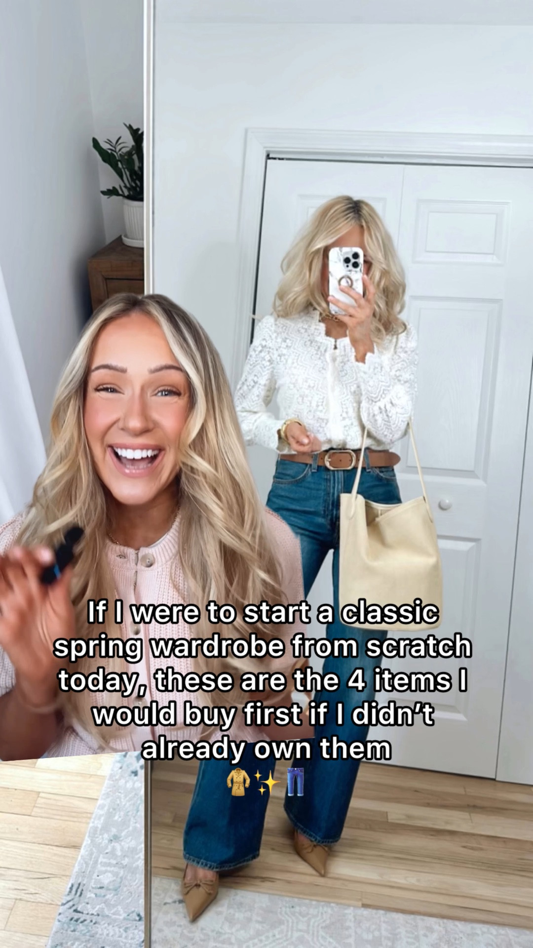 Capsule wardrobe spring 