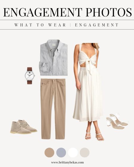 Engagement photo outfits 

Location : beach, desert, field/forest preserve 

Engagement picture dress / white engagement dress / destination wedding / wedding rehearsal dress / Vacation outfit / date night outfit / engagement party dress / engagement party dress 

#LTKwedding #LTKstyletip #LTKparties
