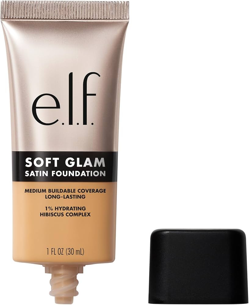 e.l.f. Soft Glam Satin Foundation, Medium Coverage, 30 Medium Warm | Amazon (US)