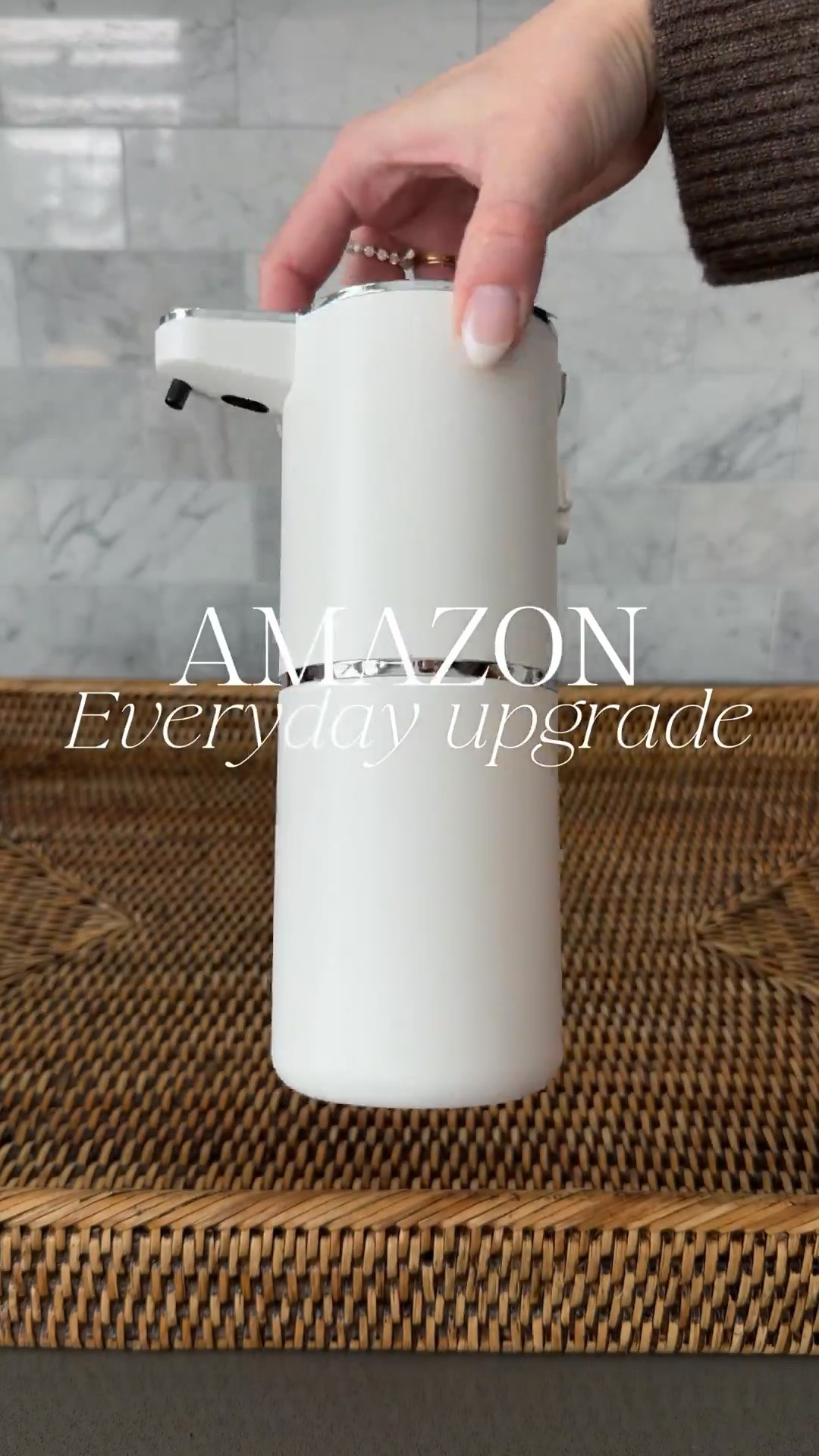 Hands free? Count me in!! 🙌🏼

Amazon, soap dispenser, kitchen, bathroom, home hack, modern home, neutral home, hands free

#LTKdayinmylife #LTKHome #LTKfoodie
