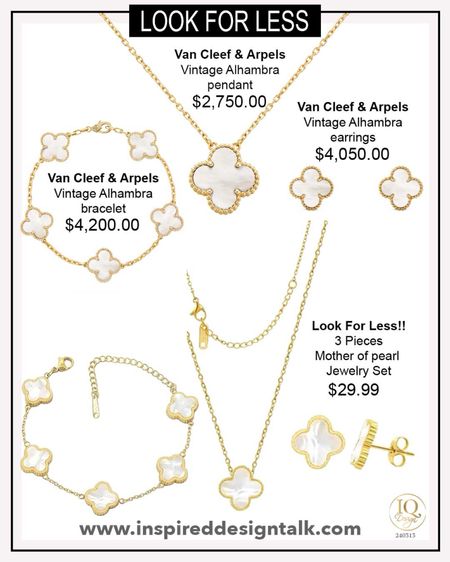 Mother’s Day gift ideas // 3 Pieces Four Leaf Lucky Clover Jewelry Set // van clef look for less // Mother-of-Pearl Stones

#LTKFindsUnder50 #LTKStyleTip #LTKGiftGuide