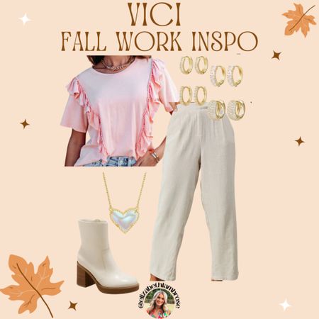 VICI is having a sale so I put together some cute fall work outfits! Some pieces you can style multiple ways which is more bang for your buck!! I love a good business pant that you can pair with multiple colors!! I always go with a good neutral!! 
You can use code SAVEBIG right now to get an extra 40% off their sale prices! Most of these are on sale so grab them while you can! 

#vici #fallsale #fall #recentorder #sweater #tanks #work #tops #workwear #bodysuit #sale #workoutfit #workfits #BusinessCasual #Business #busy #corporate 

#LTKworkwear #LTKSeasonal #LTKfindsunder50