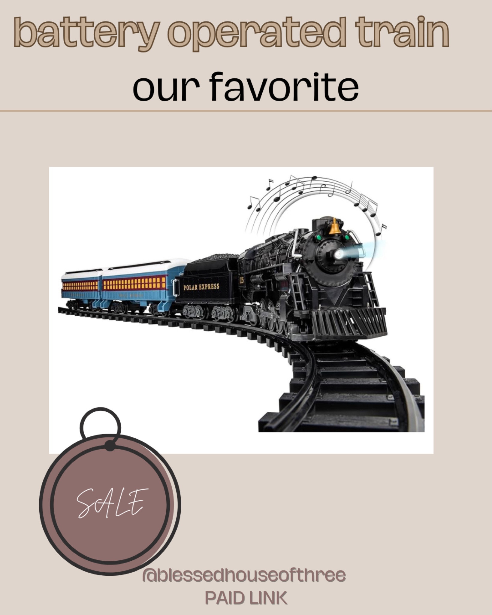 We love our train we put around our Christmas tree and it’s on sale for the lowest price in 30 days. Click all the way for the sale price  

Christmas decor, 

#LTKHoliday #LTKSaleAlert