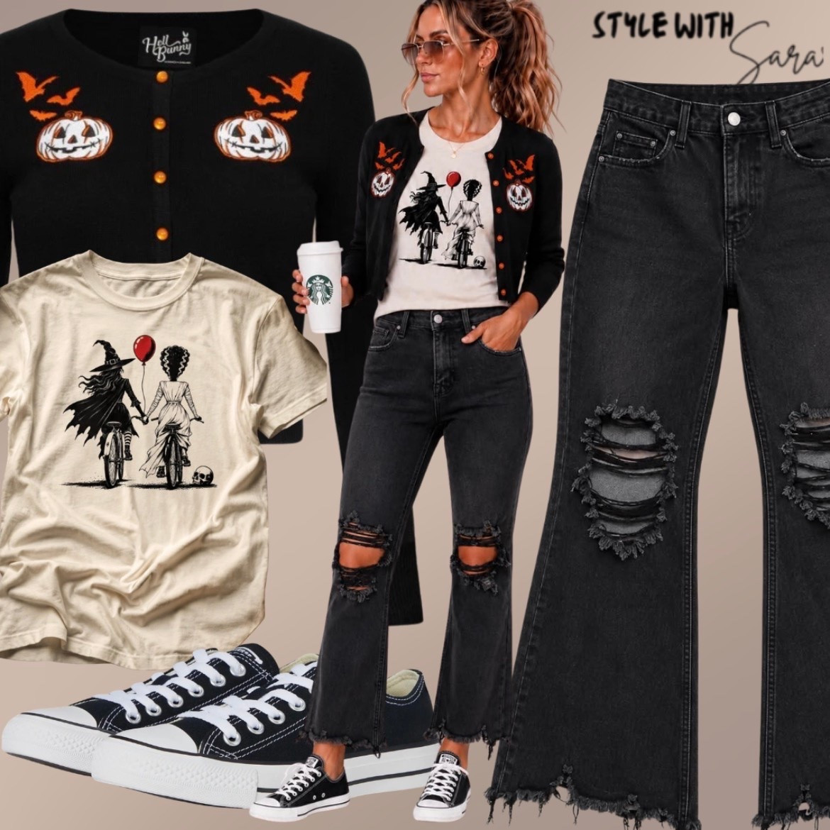 Halloween styles are launching and I am loving a fun graphic tee with a festive Halloween themed cardigan . Style denim jeans and your favorite shoes for that mom on the go Halloween vibe.

Size down for the unisex size graphics for a fitted style.

#LTKootd #LTKgrwm #LTKdayinmylife