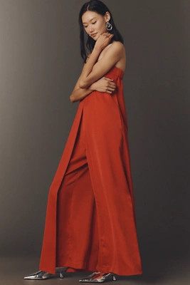 If By Sea Strapless Wide-Leg Jumpsuit | Anthropologie (US)