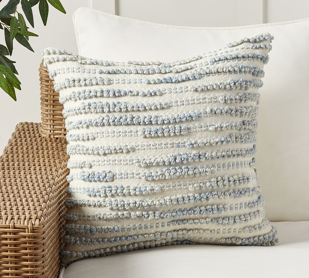 Bissell Handwoven Outdoor Throw Pillow | Pottery Barn (US)