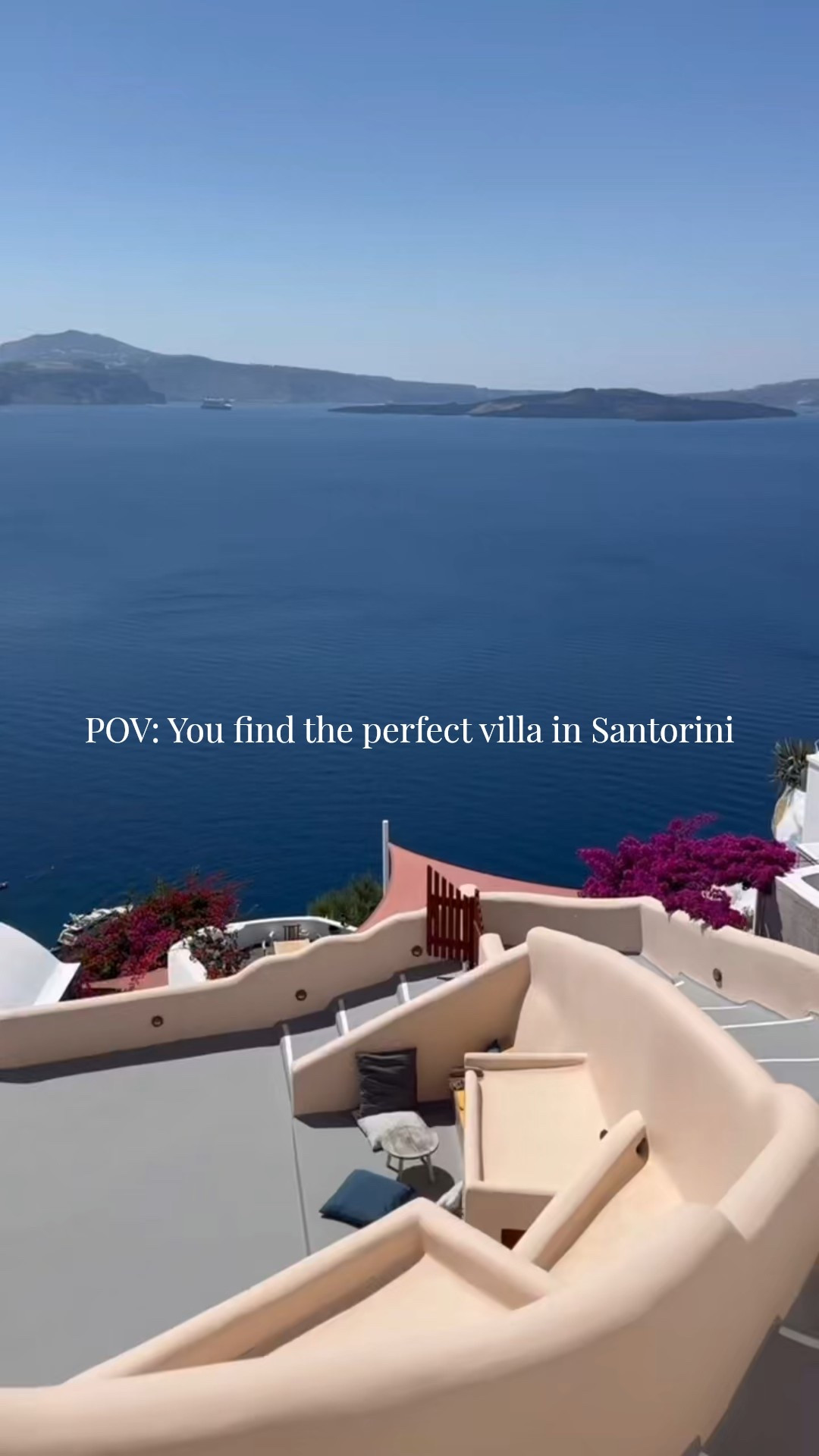 This villa was one of our favorite places to stay in Santorini, Greece. And the views were out of this world! You have to book well in advance but it’ll be worth it! #Greece #Travel #Santorini 

#LTKWatchNow #LTKTravel