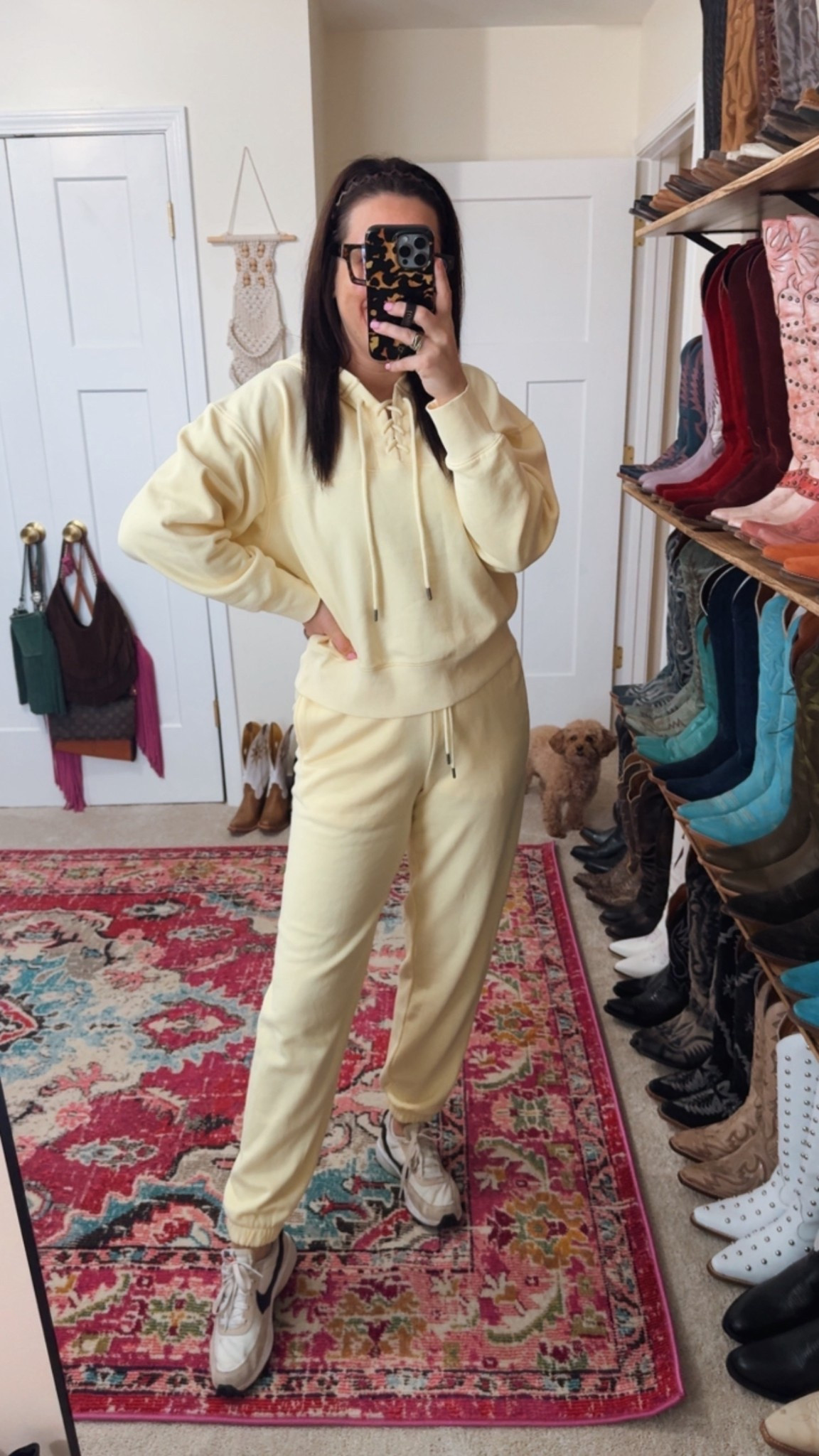 Target butter yellow sweat set in a small - so soft and comfy perfect for going into spring and travel. 

#LTKfitnessgoals #LTKootd #LTKgrwm