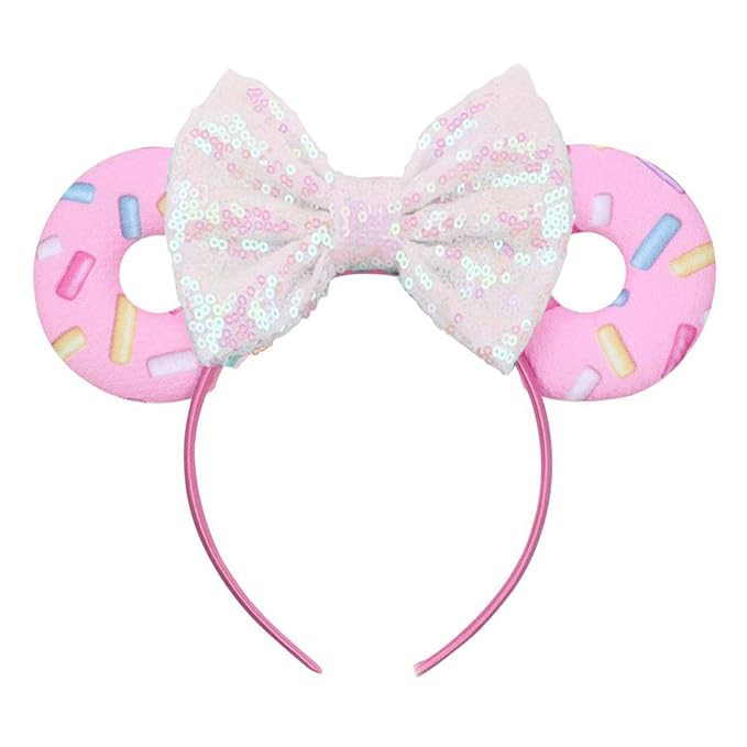 Ohdina Lovely Mouse Ears Headband Butterfly Hairband Princess Decoration Birthday Supply Festival | Amazon (US)