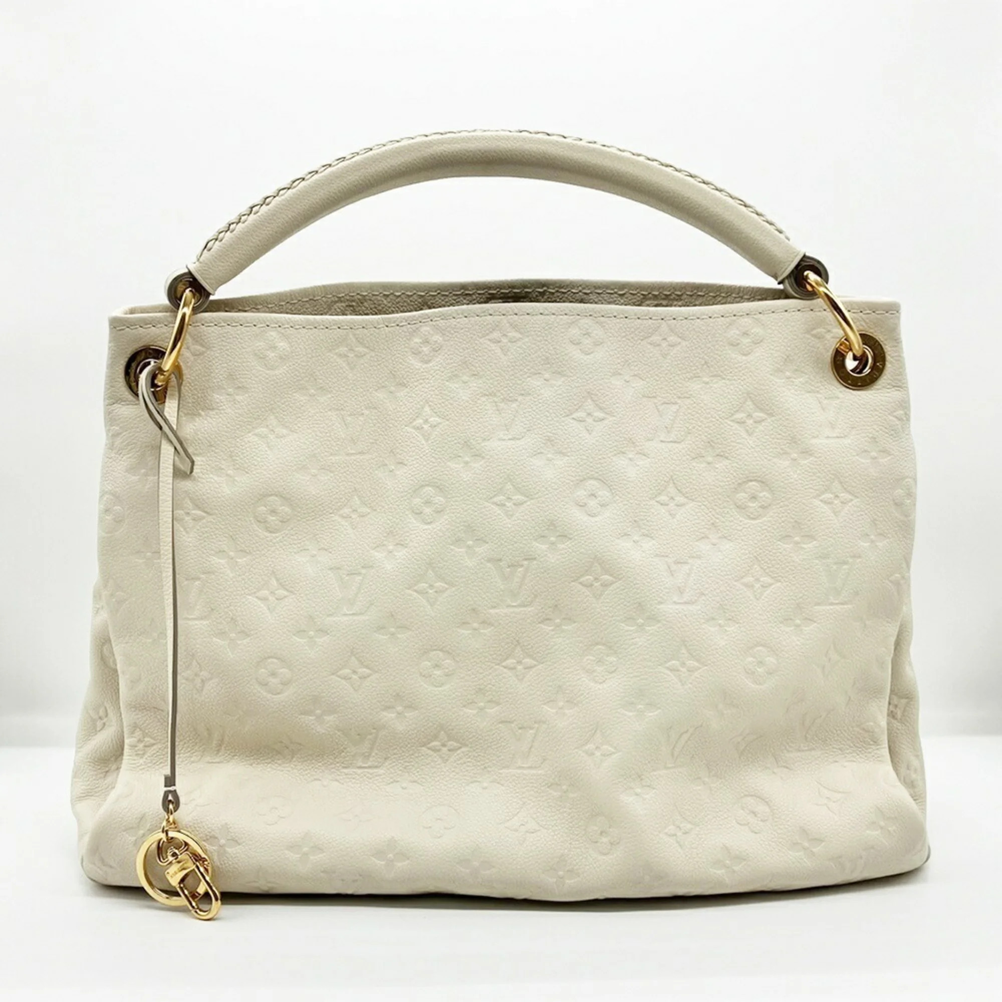 Pre-Owned Louis Vuitton Artsy MM Handbag Monogram Empreinte Neige (Ivory) M93449 LOUIS VUITTON | Walmart (US)