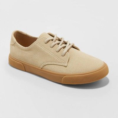 Boys' Evander Lace Up Sneakers - Cat & Jack™ Tan | Target