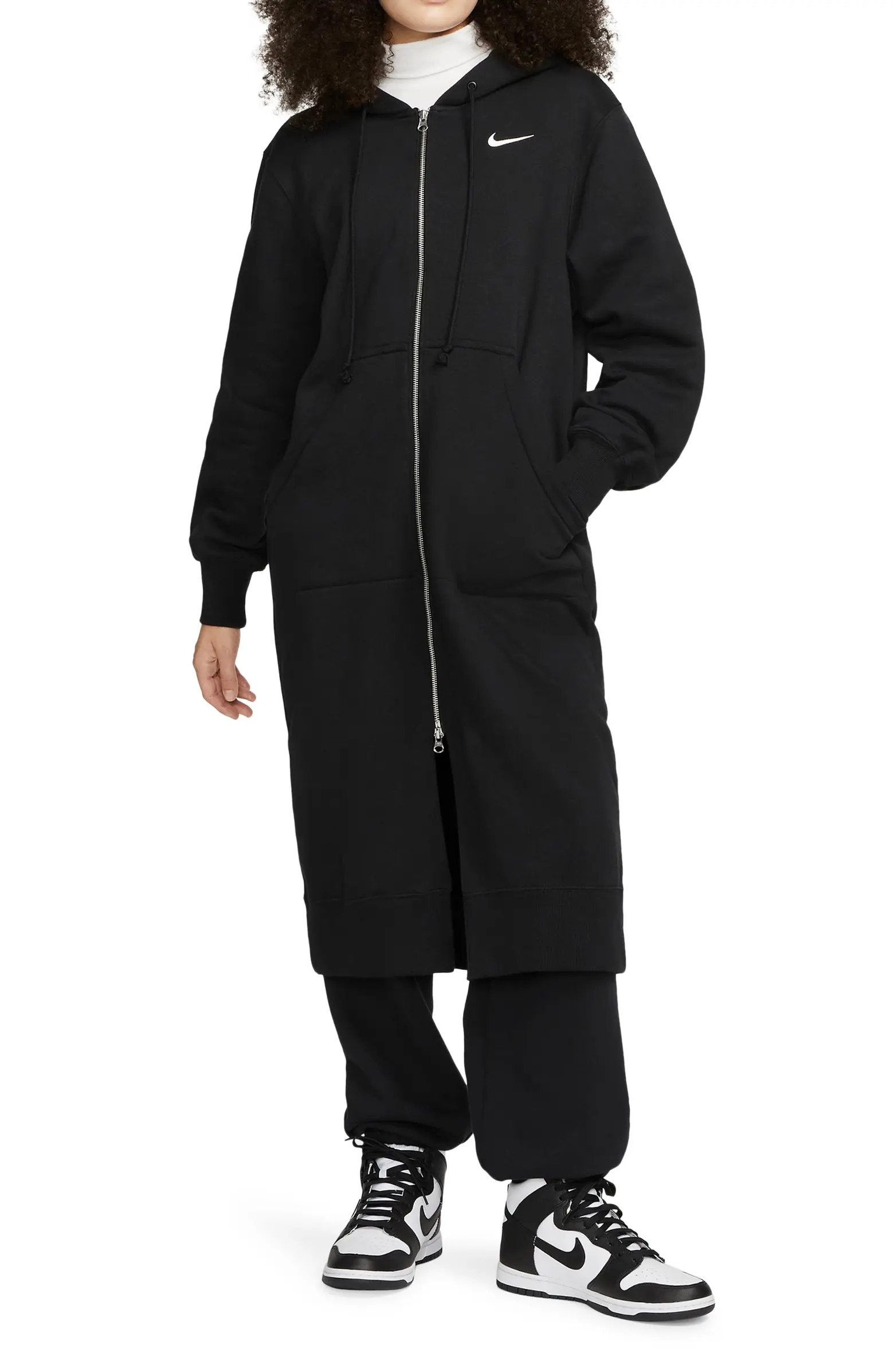 Sportswear Phoenix Long Zip Hoodie | Nordstrom