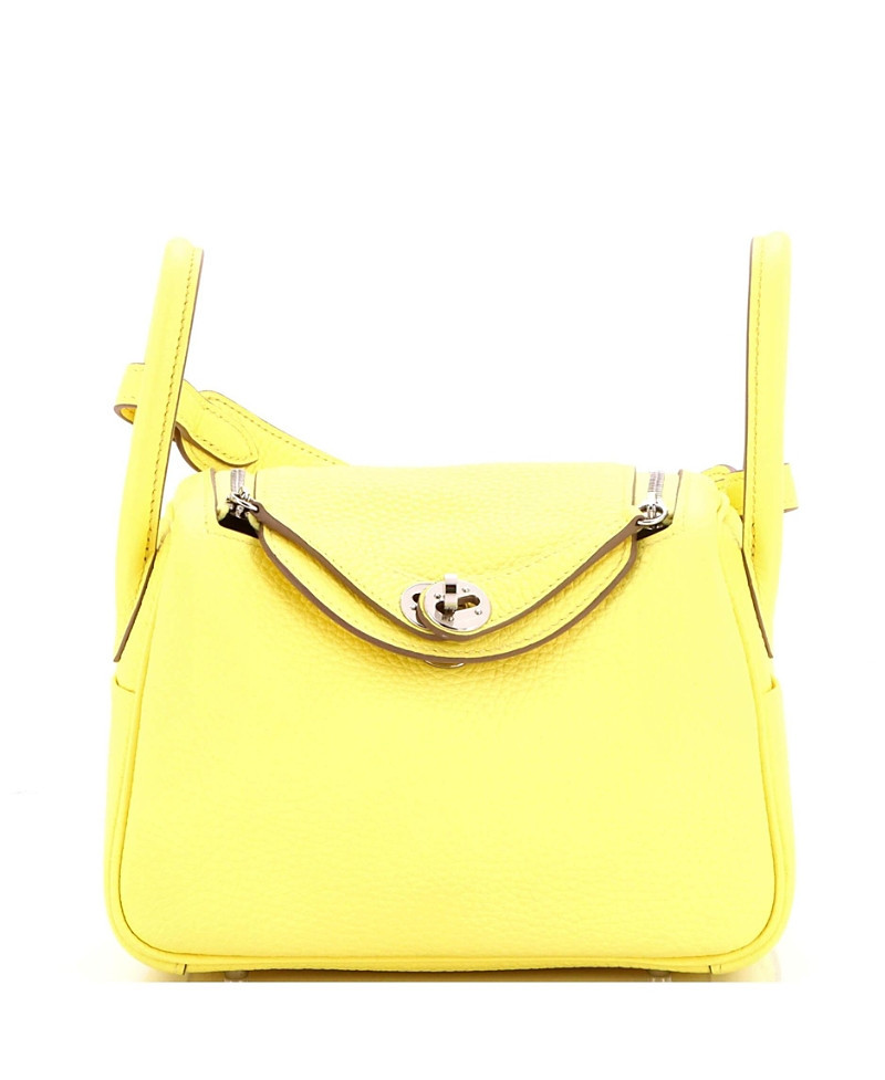 Pre-Owned HERMES Mini Lindy Bag Clemence | Bloomingdale's (US)