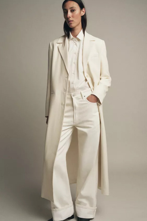 ZW COLLECTION LOW-RISE BAGGY JEANS | Zara US