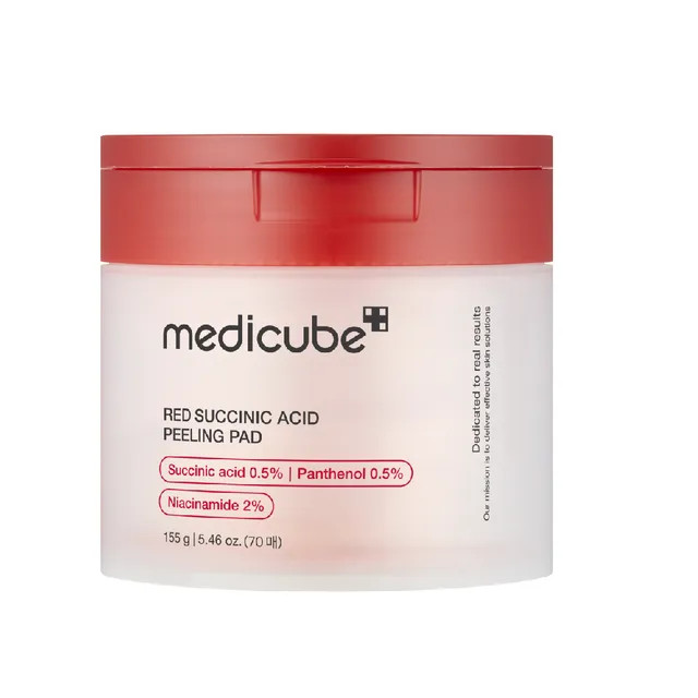 medicube - Red Succinic Acid Peeling Pad | YesStyle Global