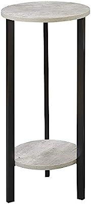 Convenience Concepts Graystone 31" Plant Stand, Faux Birch / Black | Amazon (US)