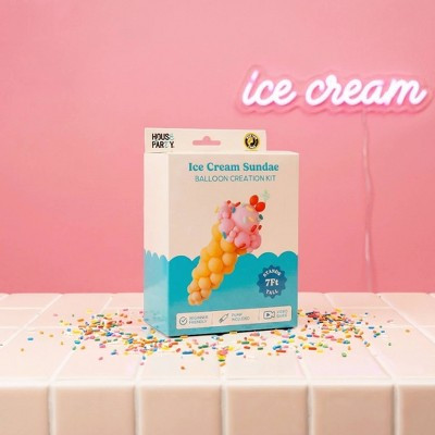 House of Party Creation Kit Ice Cream Balloon | Target