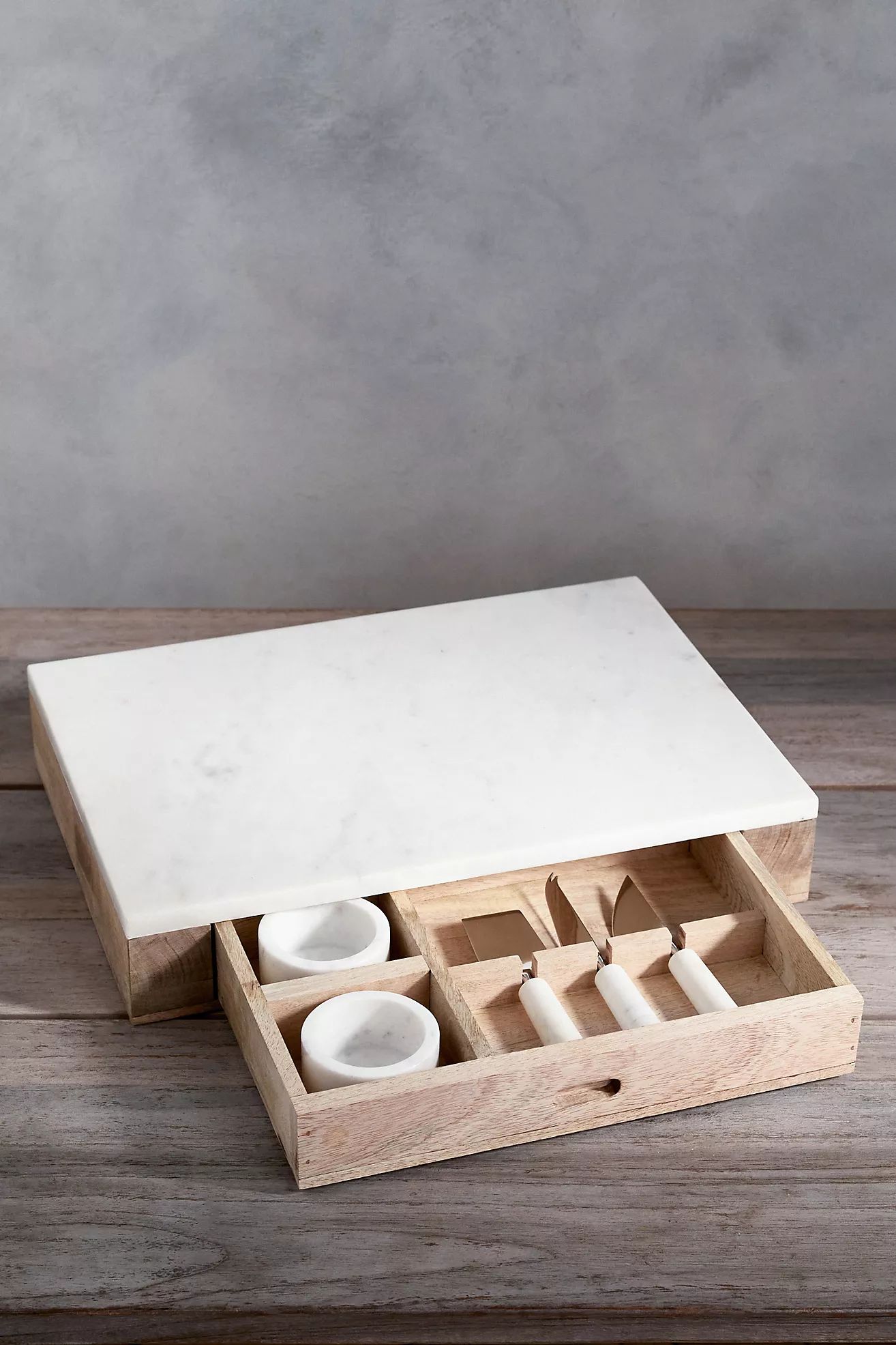 Marble Top Serving Board Set | Anthropologie (US)