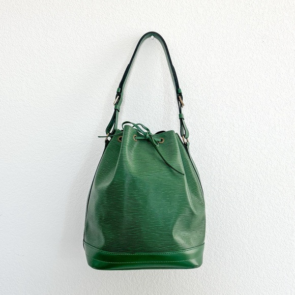 Louis Vuitton Green Epi Leather Noe GM | Poshmark