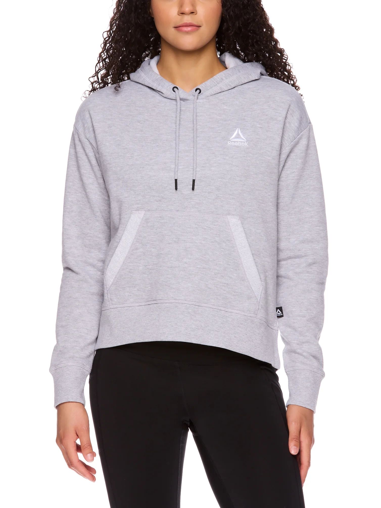 Reebok Women's Renew Cropped Hoodie with Front Pocket | Walmart (US)