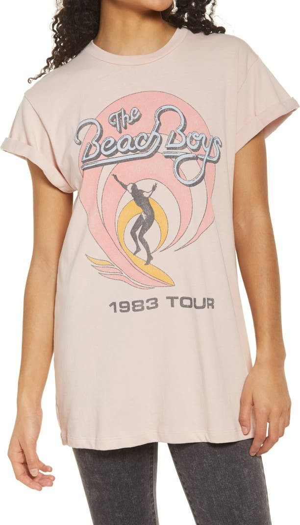 Beach Boys 1983 Tour Rolled Weekend Graphic Tee | Nordstrom
