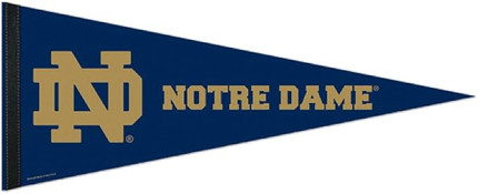 Notre Dame Premium Pennant