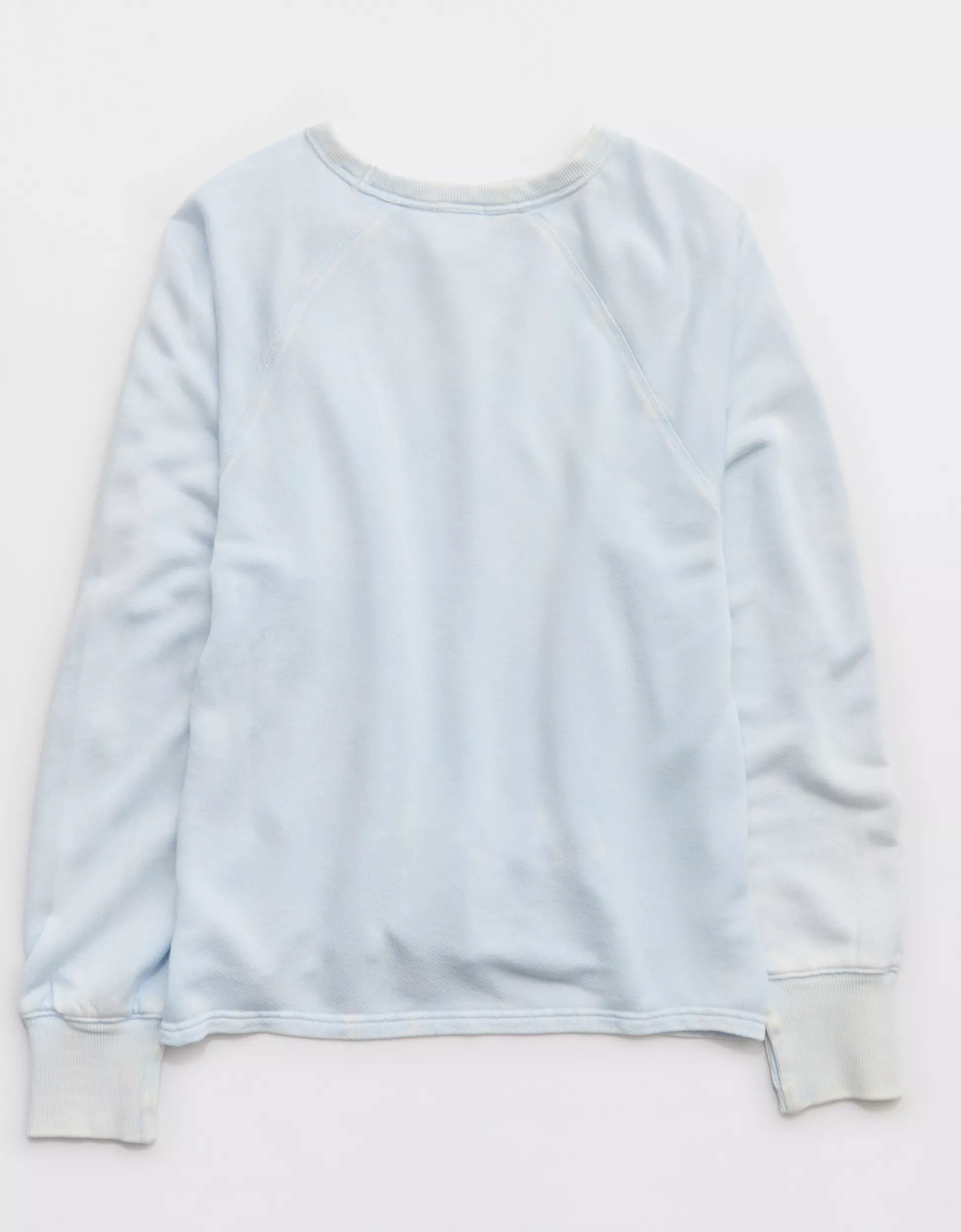 OFFLINE By Aerie Keep It 100 Terry Long Sleeve Crewneck | Aerie
