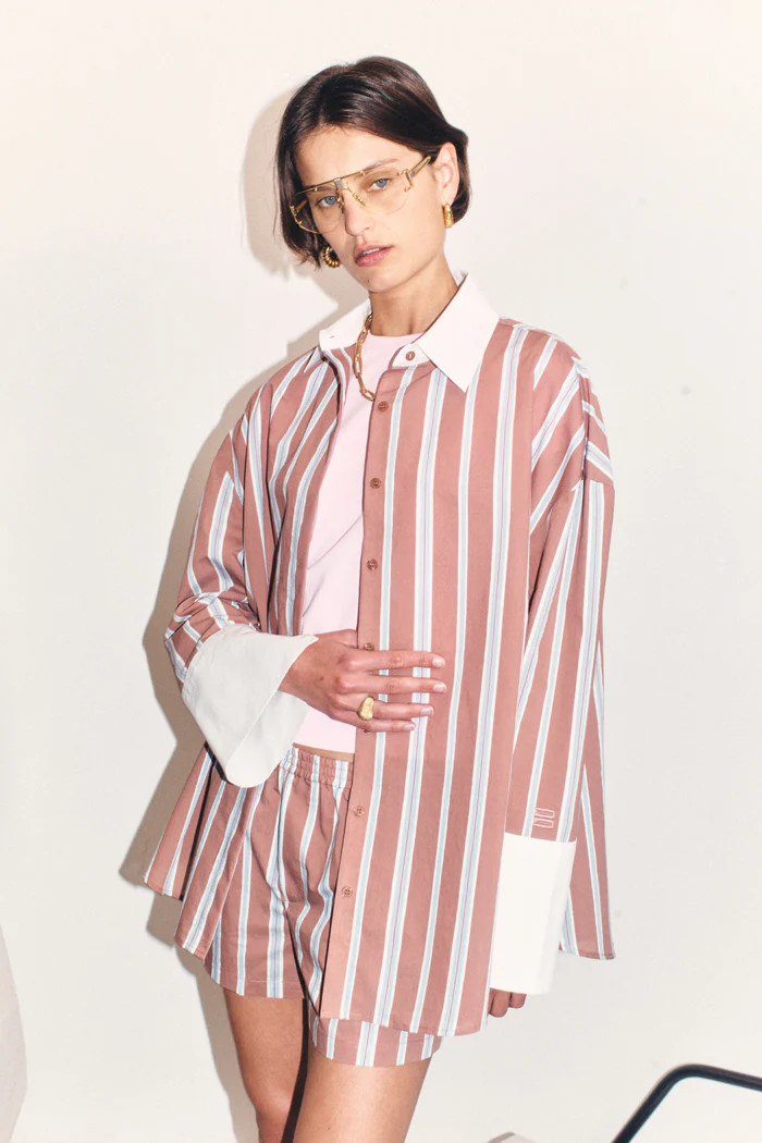 Opal Shirt Brown | BLANCA