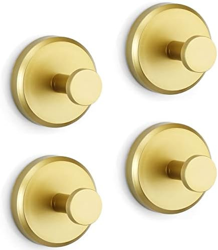 HOME SO Suction Cup Hooks for Shower, Bathroom, Kitchen, Glass Door, Mirror, Tile – Loofah, Tow... | Amazon (US)