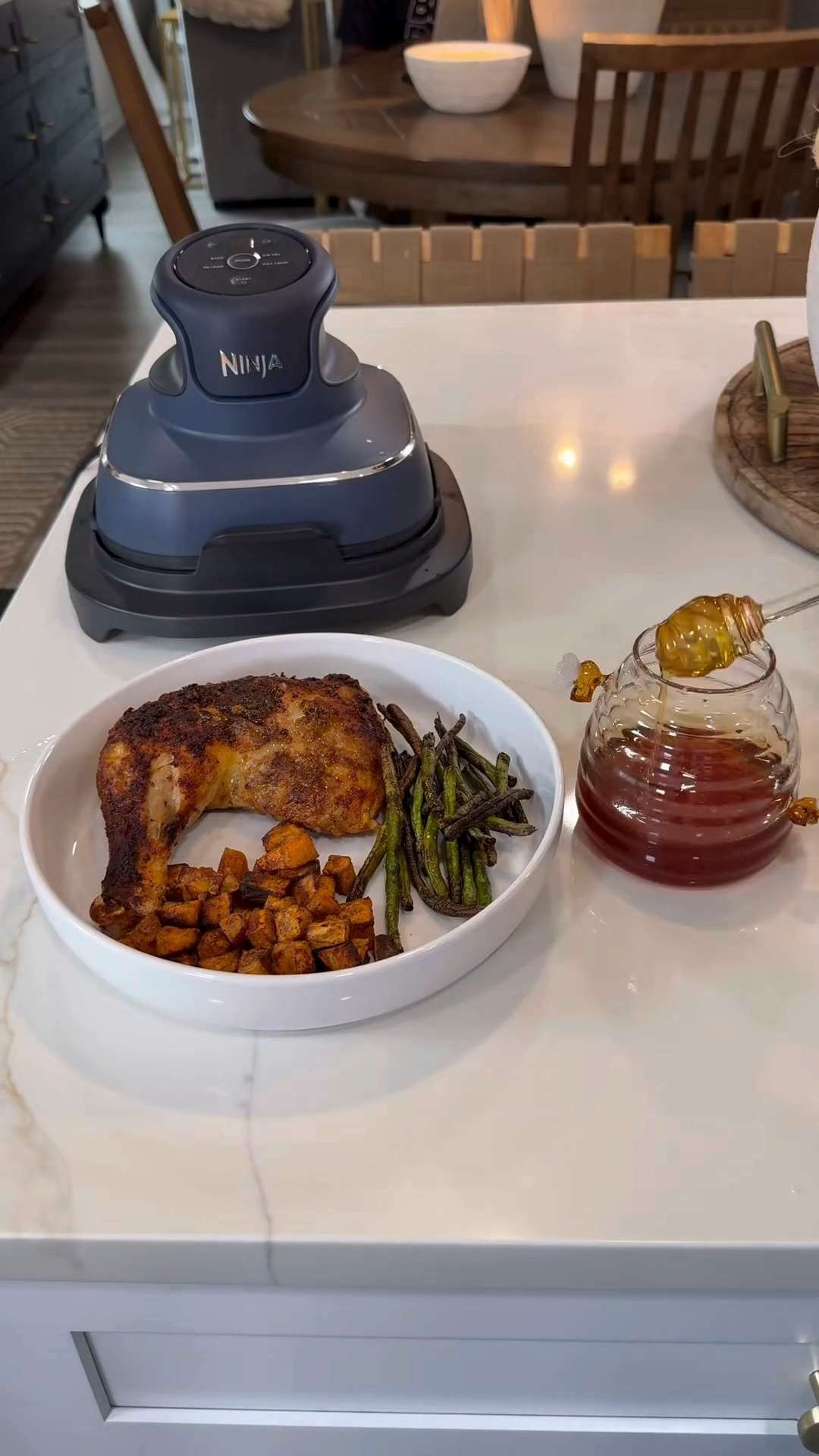 From messy kitchen to crispy perfection in no time. The Ninja CRISPi keeps it simple, clean! @Ninja Kitchen #LazyDinnerHack #NinjaCRISPi #CleanKitchenVibes #Clean #Cleantok #Cleanhome #sponsoredbyninja #LTKCyberWeek  

 

#LTKfoodie #LTKfoodie #LTKselfcare #LTKfoodie #LTKHome