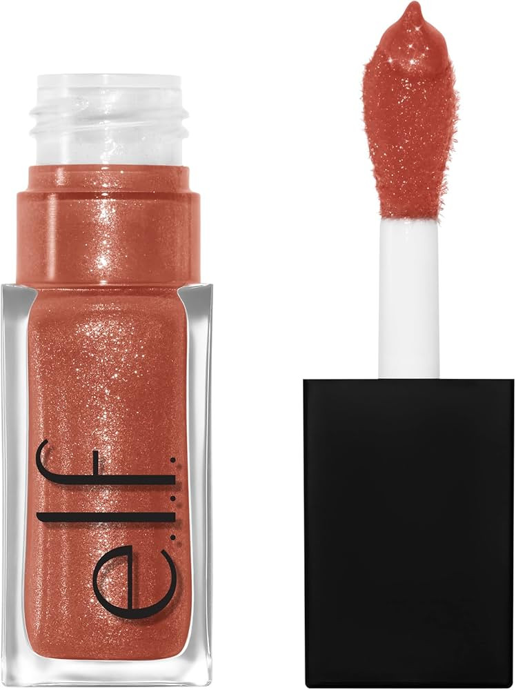 e.l.f. Glow Reviver Lip Oil, Nourishing and Hydrating with High-Shine Glimmer Finish & Sheer Wash... | Amazon (US)