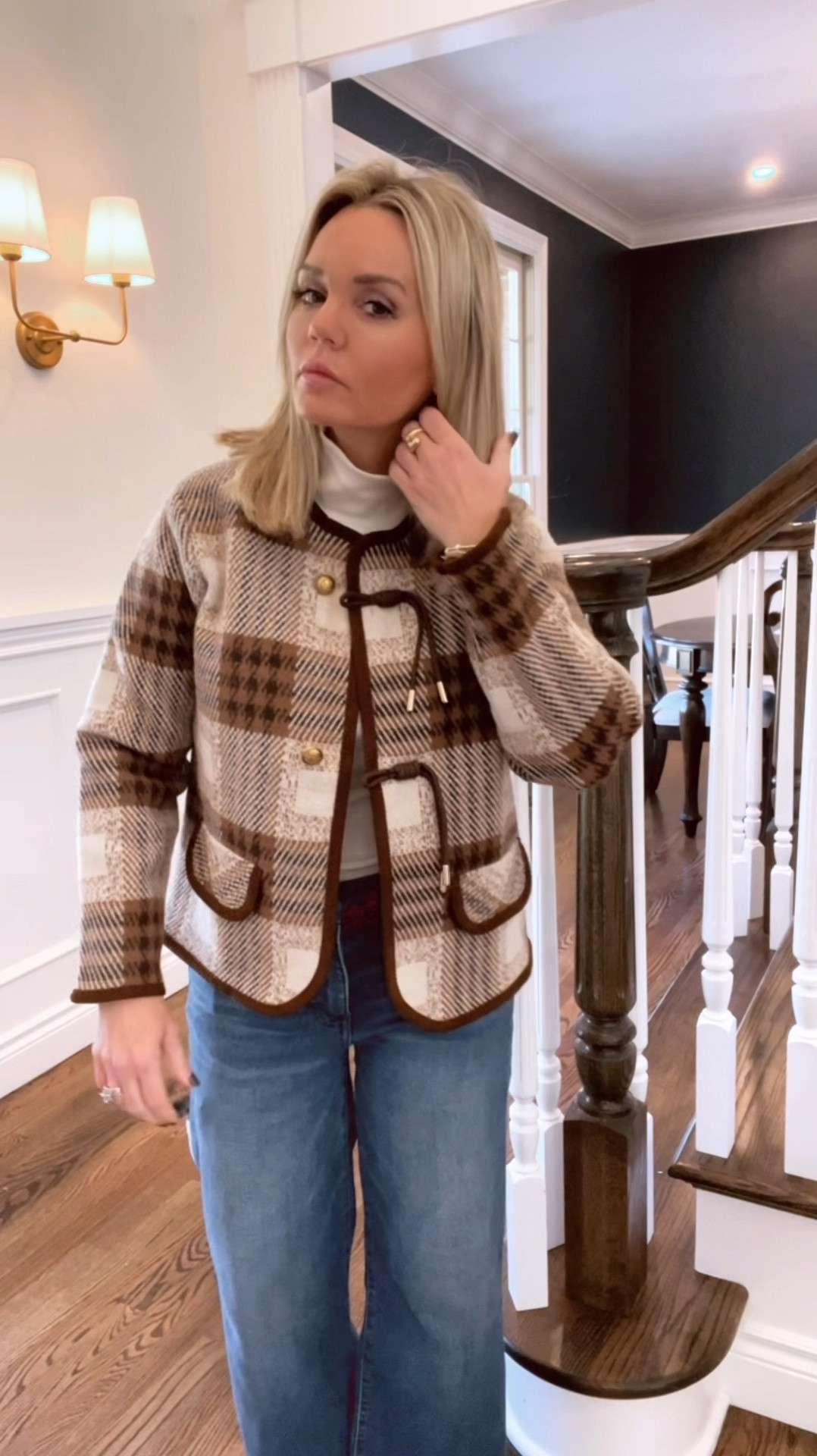 Outfit from Reel. Plaid Fall outfit  

#LTKHoliday #LTKVideo #LTKStyleTip