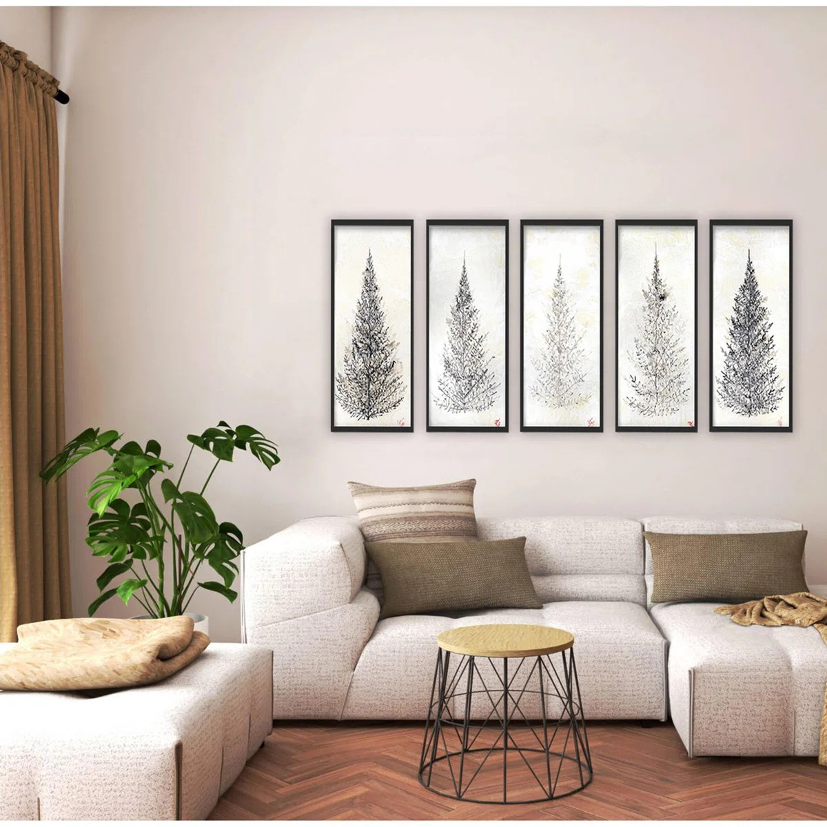 " Monoscape XXV " by Karen Biery 5 - Pieces | Wayfair North America