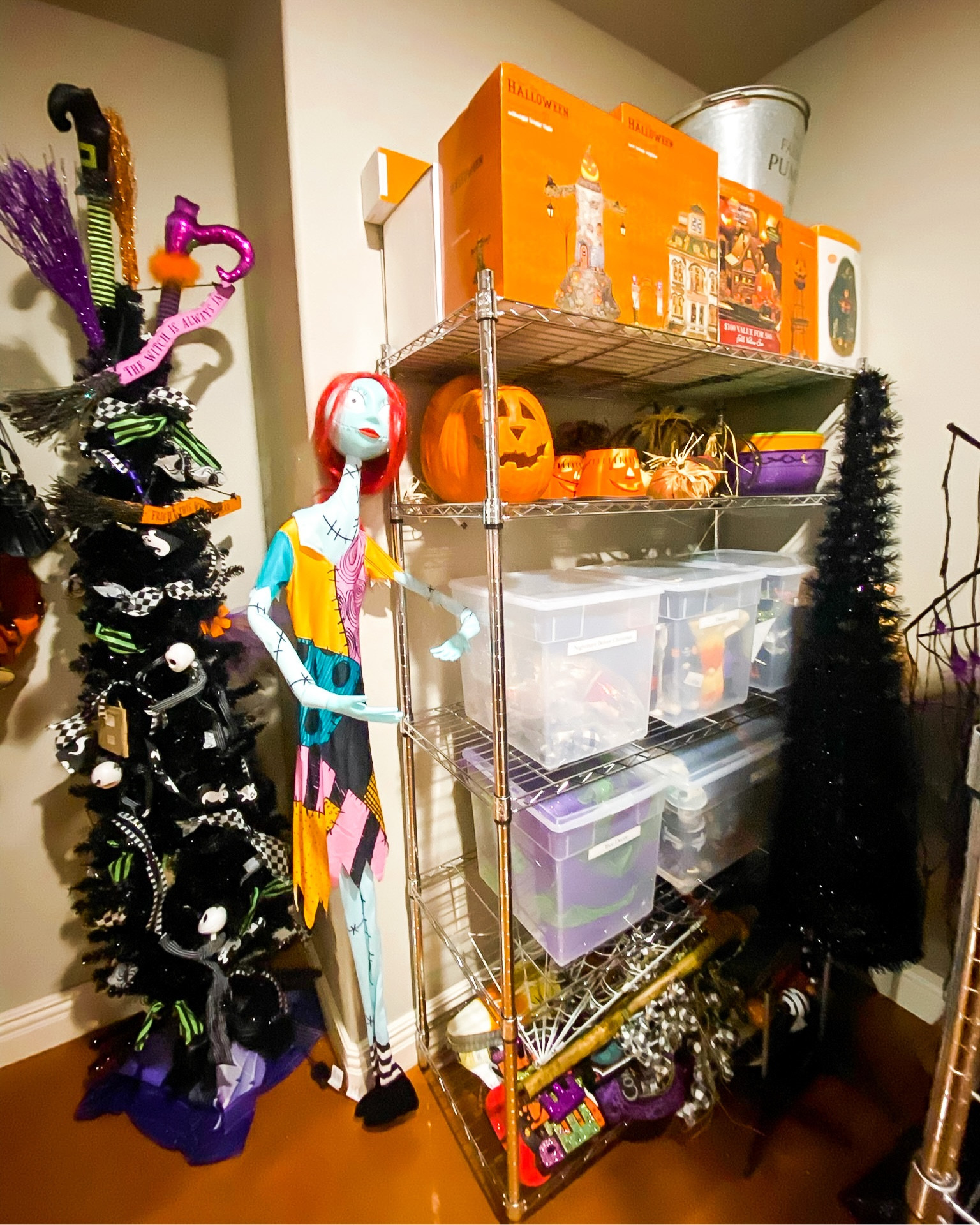 Halloween Hideout Storage Basement! Keep your holiday decor ORGANIZED 👻

#LTKhome #LTKHalloween #LTKSeasonal